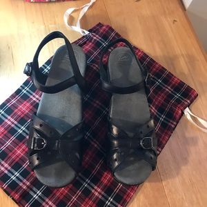 Dansko sandals, Black, 40 (9).